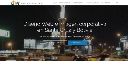 Diseño Web Santa Cruz